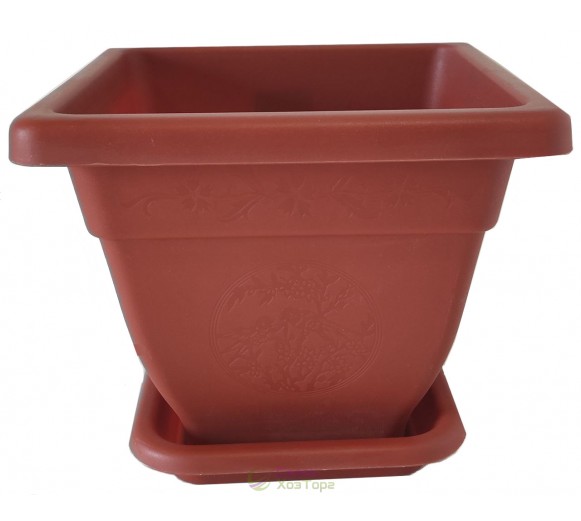 Кашпо квадратное №2 (250*250*220 мм)